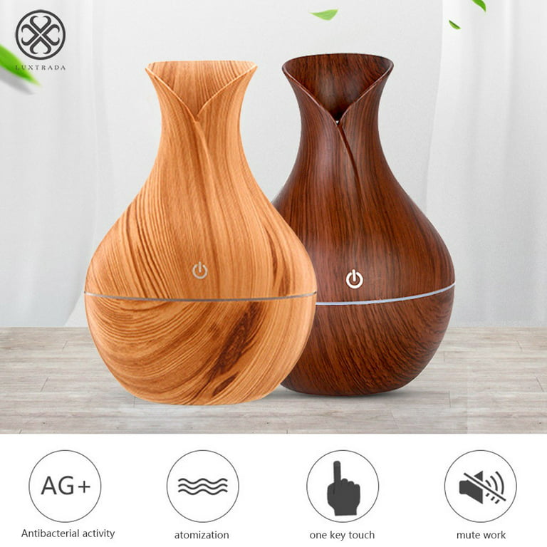 Portable Wood Grain Aromatherapy Diffuser Ultrasonic - Temu