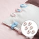 thumbnail image 3 of Fijador de edredón antideslizante Zulema Clips de funda nórdica Sábana de cama blanco, 3 of 8