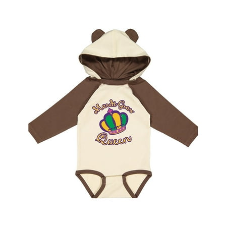 

Inktastic Mardi Gras Queen Gift Baby Girl Long Sleeve Bodysuit