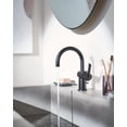 thumbnail image 3 of Moen 6221BL CIA Collection Bathroom Faucet, Matte Black, 3 of 9
