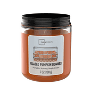 Mainstays Glazed Pumpkin Donuts Scented Candle Twist Lid, 7 oz. Single Wick