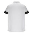 thumbnail image 4 of Chiccall Mens Hiking Shirts Colorblock 2025 Short Sleeve Button Casual Summer Fashion Shirts, 4 of 5