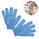 thumbnail image 2 of Guantes de baño exfoliantes de doble textura para ducha, spa, masajes y exfoliaciones corporales, 2 of 5