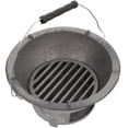 thumbnail image 3 of 1 Ensemble Poêle de Chauffage en Fonte pour Cuisinière à Charbon Cuisson et Usage Portable, 3 of 8