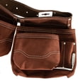 thumbnail image 7 of CHEETAH: Suede Leather 11 Pocket Tool And Nail Apron with Leather Belt, 7 of 7