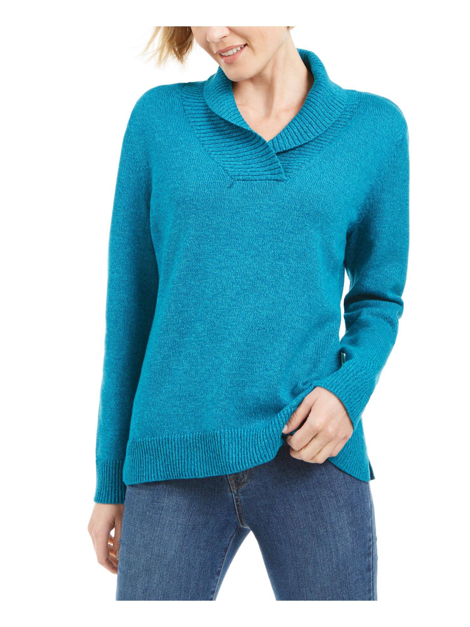 shawl collar sweatshirt womens