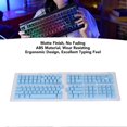 thumbnail image 3 of Korean Keycaps 132 Keys OEM Replacement for 61 62 64 68 72 75 84 87 88 98 100 104 108 Mechanical Keyboard Blue, 3 of 4