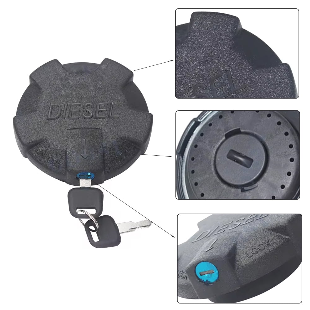 Fuel Tank Cover Gas Cap with Lock Key 1189577 For Volvo Automobiles Exterior Parts