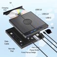 thumbnail image 4 of External Optical Drive Portable Bluray Player CD DVD Recorder ,Widely Use, 4 of 6