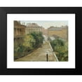 thumbnail image 2 of Cecil van Haanen 14x12 Black Modern Framed Museum Art Print Titled - View from the Artist's Apartment to the Palais Coburg, 2 of 5