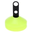 thumbnail image 1 of MasteelfCA 26pcs Football Training Sign Dish Plate Cone Marker Tray Football Training Tray (25pcs Green Marker Tray, 1pc Black Rack), 1 of 7