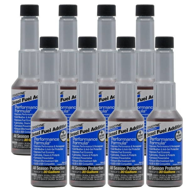Stanadyne Performance Formula Diesel Fuel Additive 8 Pack of 1/2