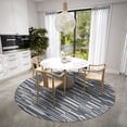 thumbnail image 2 of Addison Rugs Indoor/ Outdoor Addison Yuma Bold Striped Washable Area Rug 8' x 8' - Gray, 2 of 8