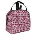 thumbnail image 3 of ZICANCN Insulated Lunch Bag for Women Men , Scrapbook Scrap Elements Reusable Cute Lunch Bag for Women Mens for Picnic School Work Office, 3 of 8