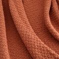thumbnail image 5 of Better Homes & Gardens Chenille Knit Super Soft Oversized Throw Blanket,  Terracotta Clay, 5 of 8
