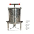 thumbnail image 2 of Exprimidor de miel grande, prensa de vino de frutas, accesorios multifuncionales resistentes 3 mallas de filtración, 2 of 9