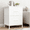 Cloud White, variant on LEDREM Modern 2-Drawer Storage Dresser, Steel Frame Fabric Chest of Drawers for Bedroom, Closet or Entryway, Cloud White