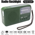 thumbnail image 3 of Radio De Mano Con Energía Solar Linterna Carga Usb Cargador De Emergencia Alarma De Emergencia Yuarrent EL012741-00, 3 of 6