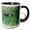 Black/White, variant on 3drose, Botswana, Moremi Game Reserve, Hippo Wildlife, Khwai -af05 Pso0163 - Paul Souders, 11oz Two-tone Yellow Mug