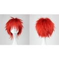 thumbnail image 6 of Unique Bargains Human Hair Wigs for Women Short Wigs with Wig Cap Red, 6 of 6