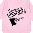 thumbnail image 3 of Inktastic Someone in Minnesota Loves Me Toddler Sweatshirt, 3 of 4