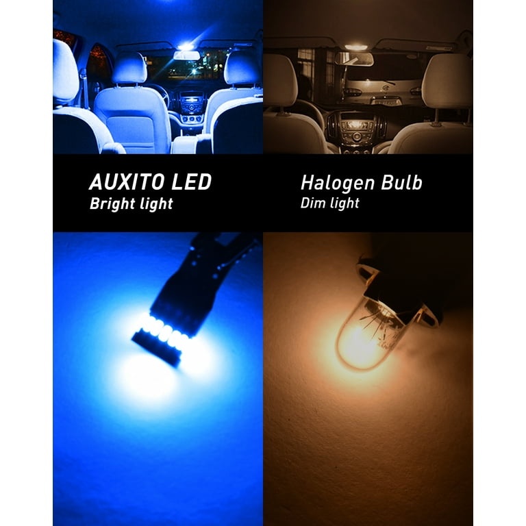 194 LED Bulb Blue for Car Interior License Plate Dome Map Lights — AUXITO