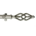 thumbnail image 2 of Vinci 13/16 inch dia. Curtain Rod 120-170" - Antique Brass, 2 of 2