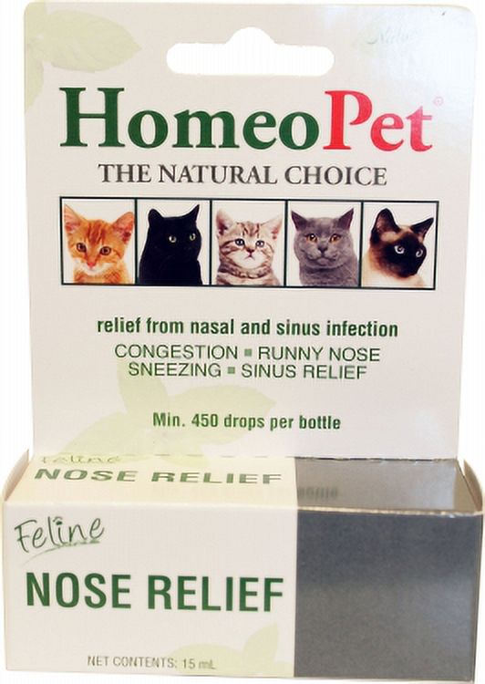 Homeopet feline best sale nose relief