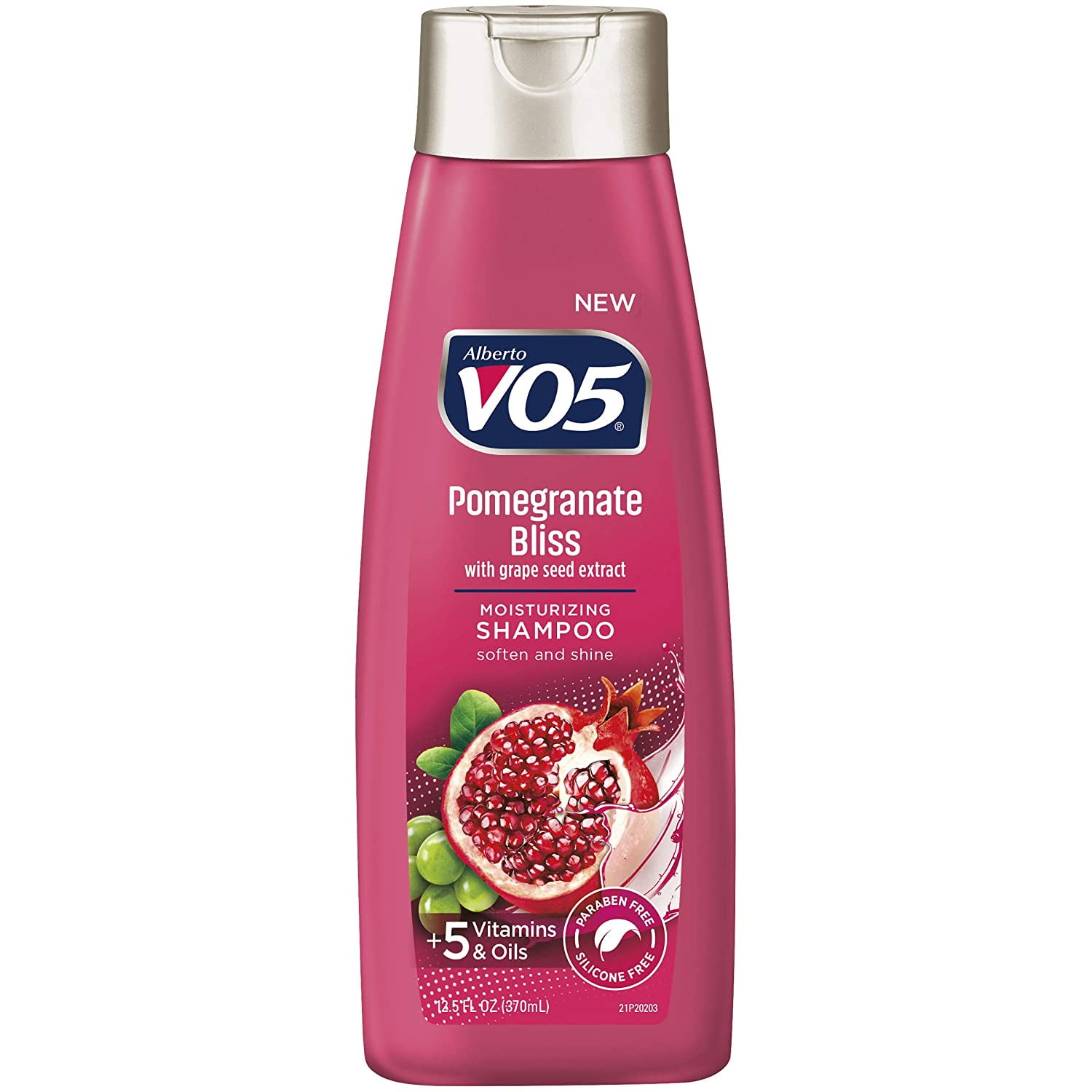 Alberto Vo5 Pomegranate Bliss Moisturizing Shampoo, 12.5 oz, 6 Pack