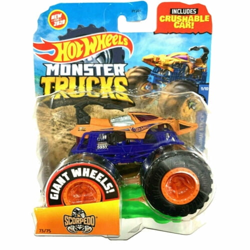 Mattel - Hot Wheels Monster Trucks - Animal Attack 9/10 - SCORPEDO (73/75) GJD89 Mattel - Hot Wheels Monster Trucks - Animal Attack 9/10 - SCORPEDO (73/75) GJD89