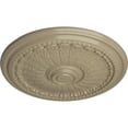 thumbnail image 3 of Ekena Millwork 27"OD x 2 1/2"P Brunswick Ceiling Medallion (Fits Canopies up to 4 1/2"), Hand-Painted Gobi Desert, 3 of 5