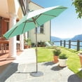 thumbnail image 1 of Galtech 9 Pi Argent Deluxe Auto Parapluie Inclinable - Brella Naturel, 1 of 1