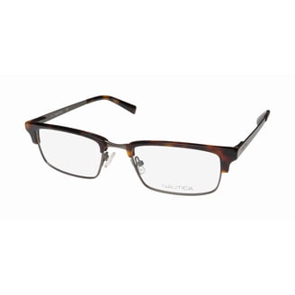 Nautica N8187 206 Men's Dark Tortoise Full Rim Frame Eyeglasses