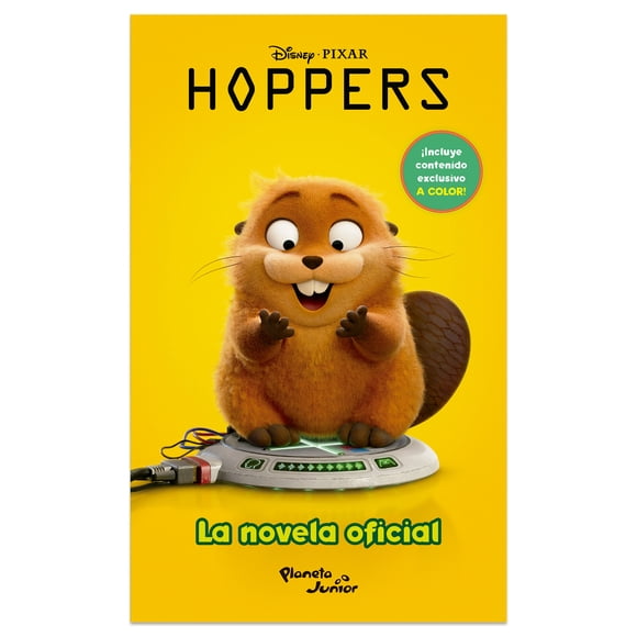 Hoppers la Novela Planeta Junior Mexico Libro de bolsillo 1ra edicion