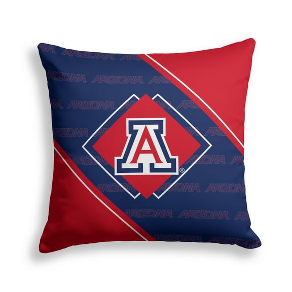 Pegasus Arizona Wildcats 18" x 18" Diamond Boxed Decor Pillow