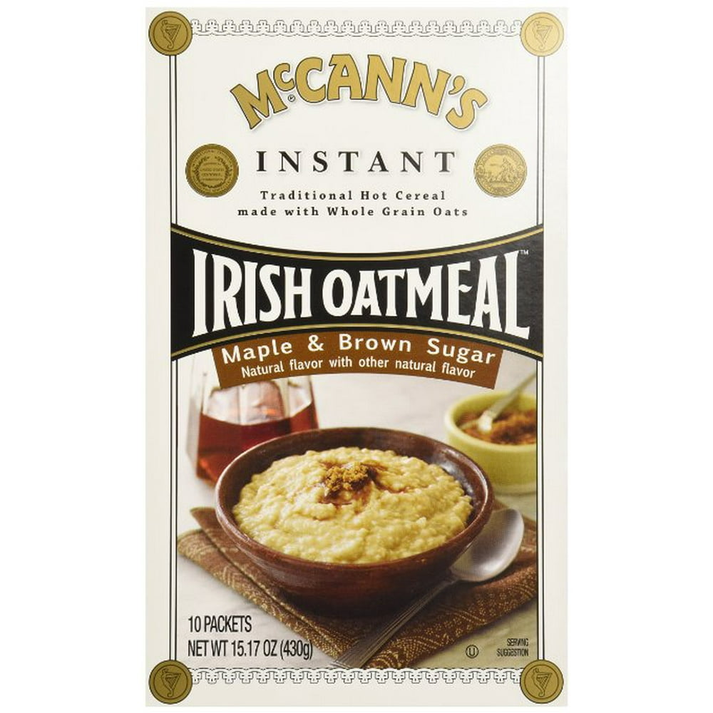 McCann's Instant Irish Oatmeal, Regular, 1 Oz, 12 Ct