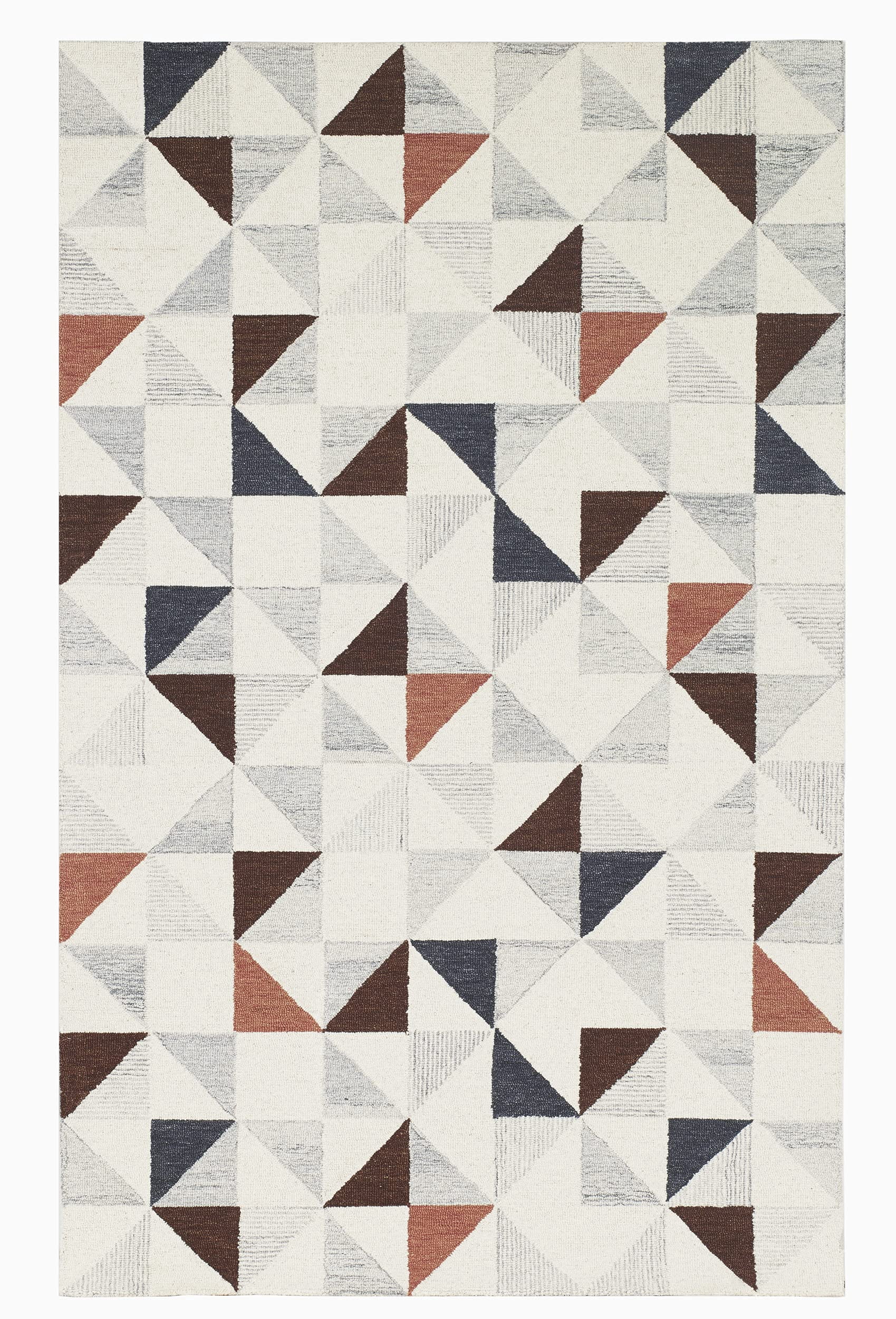 FH Home Jute Rugs - Handmade, Soft Natural Feel Underfoot - Durable, Textured Weave - Area Rug for Indoor Use - Glenwood - Natural (2' x 3')