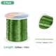 thumbnail image 3 of Uxcell 2 rollos de alambre de joyería de 0.3 mm 28 Gauge 328ft alambre de cuentas de cobre para hacer joyas, plantar, tejer, DIY 100m verde, 3 of 7
