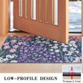thumbnail image 3 of Pioneer Flower Floral Print Pattern Door Rugs,Washable Non Slip Door Mats Indoor,Decorative Door Mats,Entry Mat Indoor for Entrance,Bedroom,Kitchen,Bathroom,17"x30", 3 of 6
