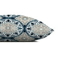 thumbnail image 4 of Creative Products Faded Gray Blue Medallions 14x20 Indoor / Outdoor Pillow, 4 of 9