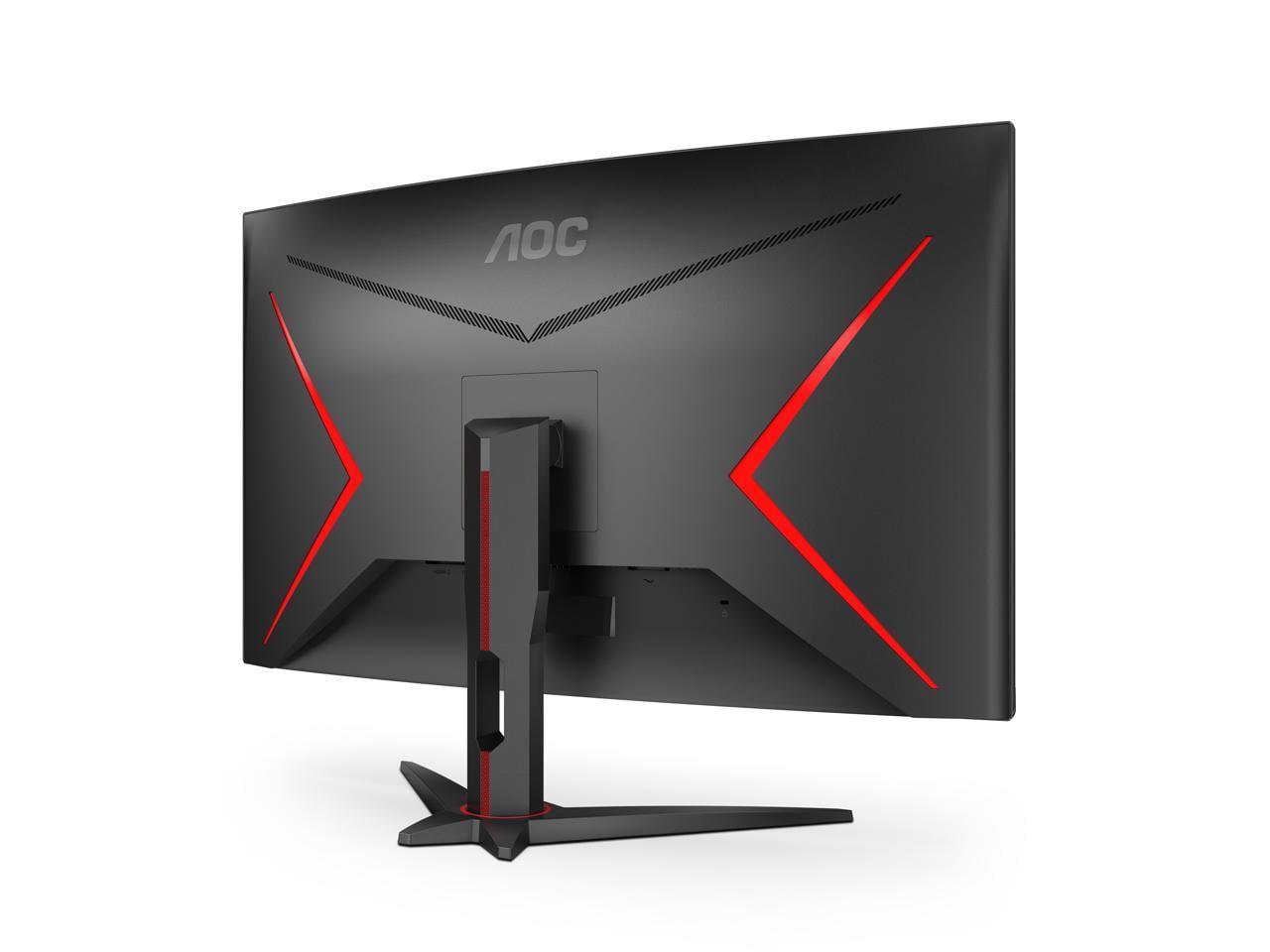 AOC C32G2ZE 32" Curved Frameless Gaming Monitor, Full HD 1920x1080, VA, 0.5ms 240Hz, AMD FreeSync Premium, DP/HDMI/VGA, VESA, 3-3-1 Re-Spawned Program