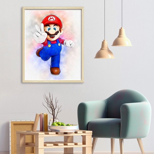 Cuadros Decorativos Juego de taladro redondo completo de dibujo 5D, Kit de superestrella, adornos de pintura de diamantes DIY DQrwqpou Nuevos Originales