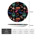 thumbnail image 2 of Honeii Animals Under Water Print Elegant Bone China Decorative Plate, Porcelain Plate,Art Crafts,Ceramic Ornaments for Home Office Wall Decor-7in, 2 of 6