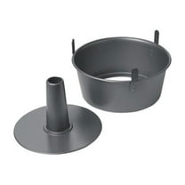 Chicago Metallic Professional 2-piece 9.5-inch Angel Food Cake Pan with Feet