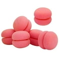 thumbnail image 2 of Paquete de 6 Unids de Elasticidad Rodillos de de cabellero de Esponja Rulos cabellero Que Se Encrespa - Rosado Macarena Bigudí de rodillos de pelo, 2 of 7