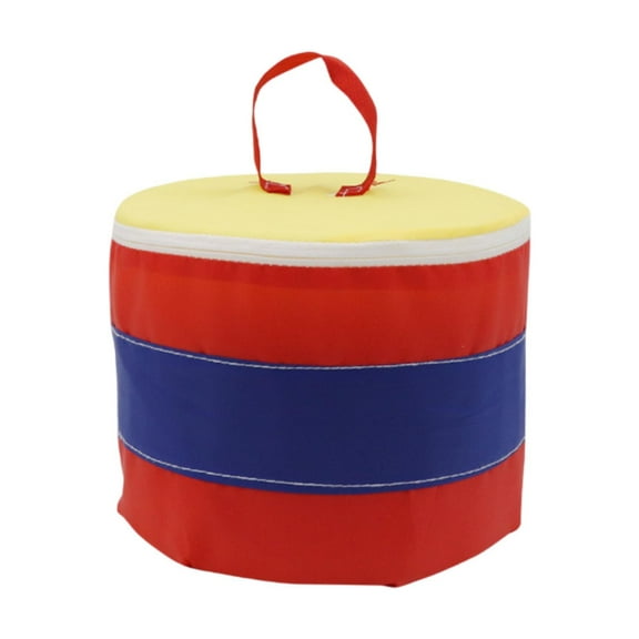 amleso Kindergarten Outdoor Equipment for Kids Children Gross Motor Skills Sports Activities Plum Stake Hanging Column Rainbow Wheel With Hole