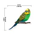 thumbnail image 2 of WIRESTER Set of 2pcs Car Air Freshener Fragrance Vent Clip Interior Decoration for Cars with Lemon Scented Pad - American Goldfinch Bird & Budgie Parakeet Bird, 2 of 7
