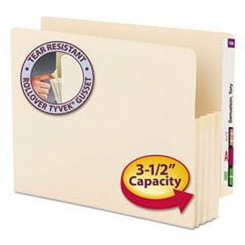 File Pockets Smead 75124 Manila con lengüeta reforzada