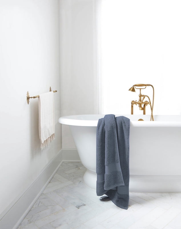 Delara Organic Cotton Luxuriously Plush Bath Towel 33 Piece Set |GOTS & OEKO-TEX Certified |650 GSM Long Staple|Soft & Quick Dry Towels