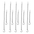 thumbnail image 3 of 10Pcs Metal Hanging Chains Identification Plate Hanging Chain Planter Iron Chain Hanger, 3 of 9